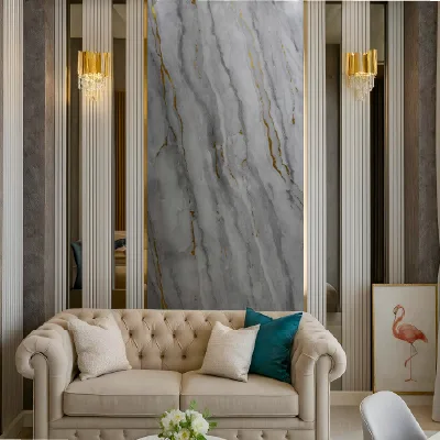 Plancha PVC Arabescato Gold — ref. ER1698
