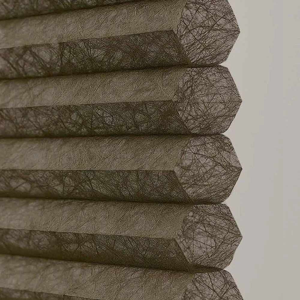 Tela Honey Blinds Sheer Bronze