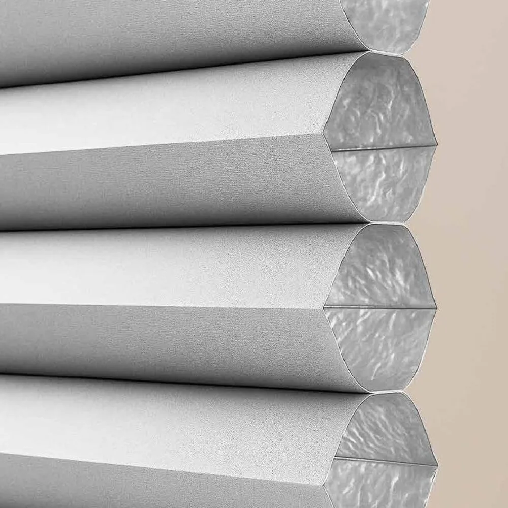 Tela Honey Blinds Blackout White